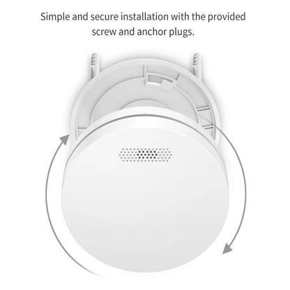 Wireless Interconnected Photoelectric Smoke Alarms 5 Pack With Free Remote Control